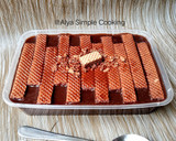 Foto langkah ke 4 dari resep Pudding Wafer Coklat Simple (Olahan Kue Sisa Lebaran).