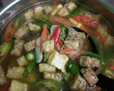 Foto langkah ke 3 dari resep 20. Tempe di Jangan Lombok.