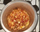 Foto del paso 2 de la receta: Pasta fagiolli (fideos con porotos y salsa)