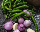Foto langkah ke 4 dari resep Salero Kampung Cabe Ijo.