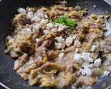 Foto del paso 6 de la receta: Puré de berenjena ahumada, plátano maduro asado y queso fresco🍆🍌🧀
