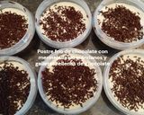 Foto del paso 11 de la receta: Postre frío de chocolate con mermelada de arándanos y galletas rellenas de chocolate