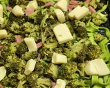 Foto del paso 6 de la receta: Fideos con brócoli y salchichas
