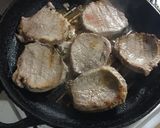 Foto del paso 5 de la receta: Peceto con salsa de espinaca y bombas de papa (mi marido feliz)