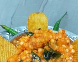 A picture of step 6 of Sabudana khichdi for fasting (soap grains polenta).