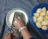 A picture of step 2 of Homemade Potato Waffers.