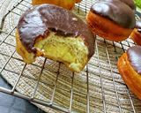 صورة لخطوة 28 من وصفة دوناتس بصوص الجاناش 🍩 Boston Cream Donuts
