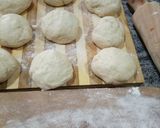 A picture of step 8 of Chapati and veggie egg sauce.