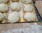A picture of step 8 of Chapati and veggie egg sauce.