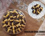 Chocolate Stick Cookies Ny.Liem langkah memasak 11 foto