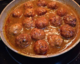 Foto del paso 7 de la receta: Albóndigas de carne y champiñones