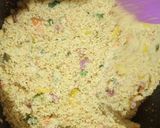 A picture of step 6 of Jollof cous cous.