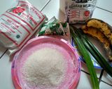 Foto langkah ke 1 dari resep Mangkok pandan pisang edisi drmh saja.