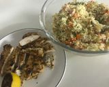 A picture of step 5 of Couscous Salad with Chicken.