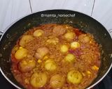 A picture of step 6 of Whole Onion Sabji.