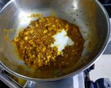 A picture of step 4 of Paneer Bhurji.