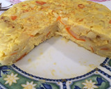Foto del paso 3 de la receta: Tortilla española con zanahoria