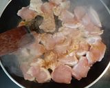 Une image de l'étape 4 de Poulet au Curry.