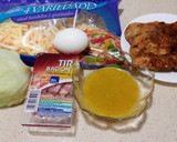 Foto del paso 2 de la receta: Ensalada de pollo con salsa de mostaza y miel