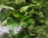 A picture of step 1 of Gongura Chutney.