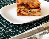 Pas rețetă Lasagna cu dovlecel și carne 1 fotografie