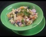 A picture of step 6 of Mixed Shape Pasta Salad.