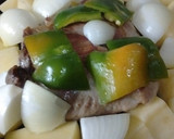 Foto del paso 3 de la receta: Tortuguita de cerdo al horno con vegetales