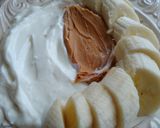 A picture of step 3 of American Breakfast: Banana Granola Yogurt.
