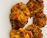 A picture of step 2 of Tuna “Meatballs”.