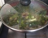 A picture of step 5 of Kashmiri Haak.