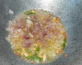 A picture of step 2 of Chifferi -continental dinner in my Desi videsi mix style.
