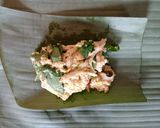 Foto langkah ke 4 dari resep Pepes Tahu Jamur.
