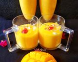 मैंगो मिल्क मलाई शेक (mango milk malai shake recipe in Hindi) रेसिपी चरण 6 फोटो