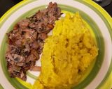 Foto del paso 4 de la receta: Lomo con salsa de champiñón al tinto y puré de batata especiado