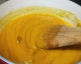 A picture of step 4 of Mango mysore pak.