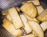 A picture of step 1 of Egg coated Awara.