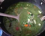 A picture of step 5 of Vegetables pulao.