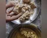 A picture of step 1 of Buttermilk Cauliflower Fry.