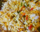 A picture of step 3 of Veg Poha.