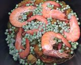 Une image de l'étape 5 de Paella express au poulet/crevettes au Cookeo.