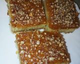 صورة لخطوة 7 من وصفة بسبوسة رائعة 😋😋😋