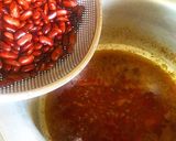 A picture of step 4 of Bihari Laal Lobia with Kheera Raita.