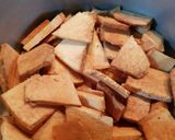 A picture of step 1 of Elephant Yam Fry.
