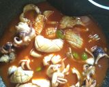 Foto langkah ke 5 dari resep Cumi Sotong Saus Padang.