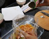 Foto del paso 2 de la receta: Receta de pollo al horno con manzanas y batatas