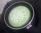 Foto langkah ke 2 dari resep Serabi kinca gulmer pandan.