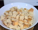 Foto del paso 3 de la receta Puding de pan de torrijas aderezado con limón y canela