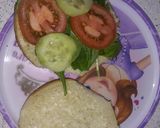 Foto del paso 4 de la receta: Hamburguesa casera en freidora de aire