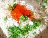 A picture of step 2 of Rajgira Roti.