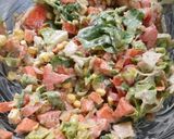A picture of step 2 of Magical super healthy salad.